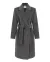 3 (2) Вовняне пальто під пояс жіноче графіт Фото - 1