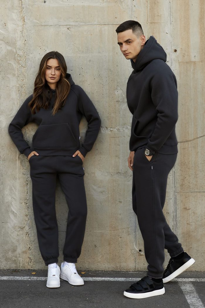 IMG_2625 Парні костюми реглан фліс графіт 2024 Фото - 1