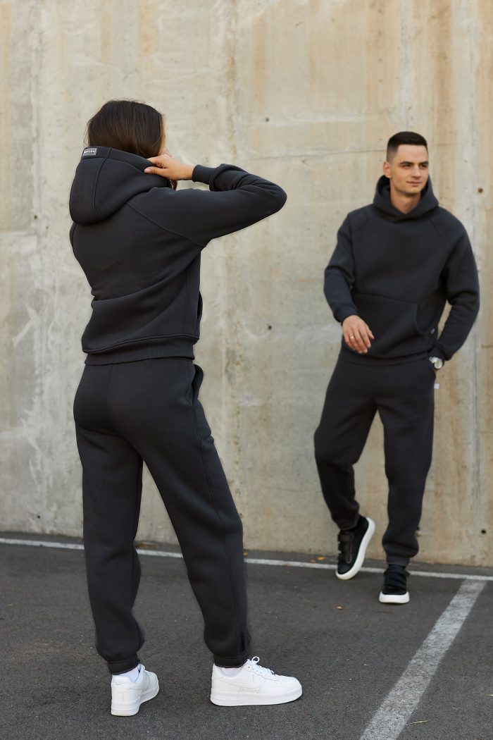 IMG_2627 Парні костюми реглан фліс графіт 2024 Фото - 2