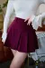 IMG_3612 Спідниця-шорти плісе бордо Фото - 2