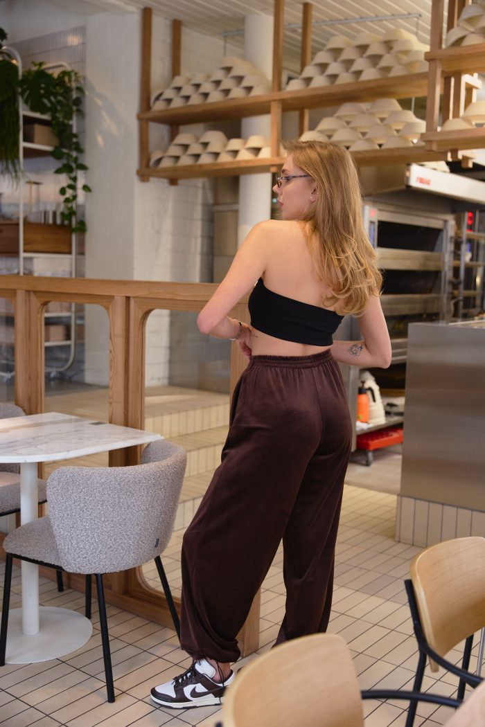 25.03 XSTORE-0054 Топ бандо чорний Фото - 6