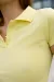 IMG_7047 Футболка поло жіноча лимонна Фото - 4