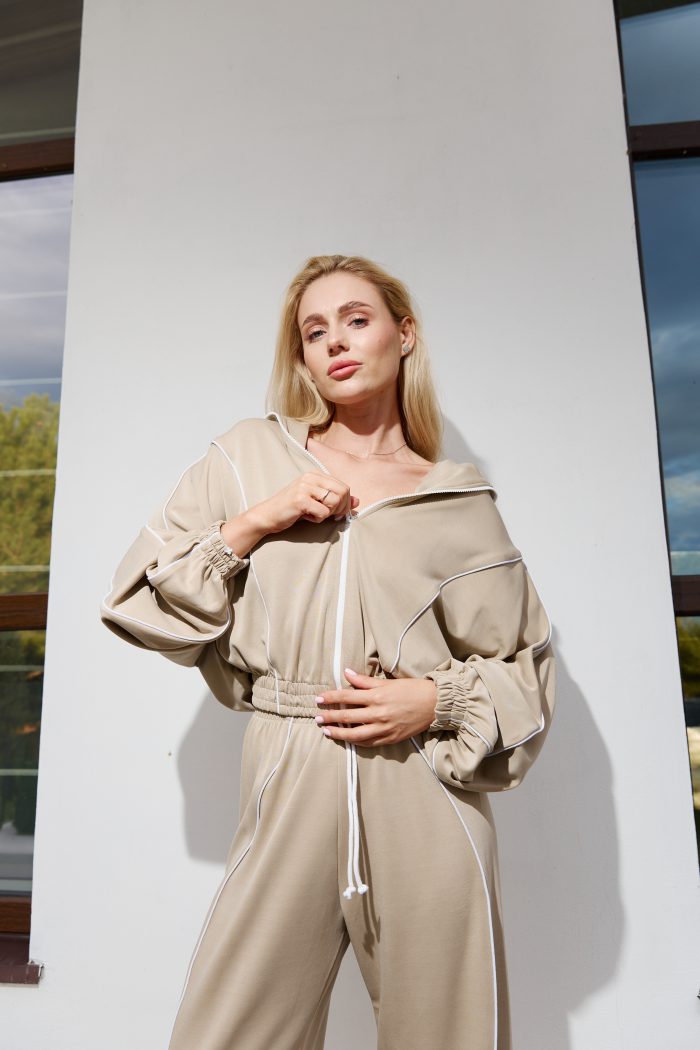 IMG_2487 (1) Костюм з тканини oysho беж Фото - 4
