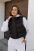 IMG_9942 Жилетка дута жіноча чорна Фото - 2