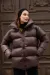 IMG_3425 Пуховик зимовий жіночий шоколад Фото - 1