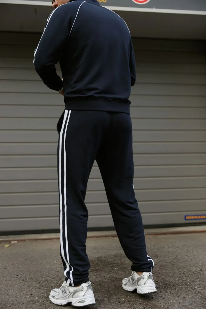 IMG_3893 Костюм з кантом чоловічий темно-синій Фото - 5