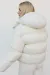 IMG_4721 Пуховик жіночий вкорочений молочний Фото - 3