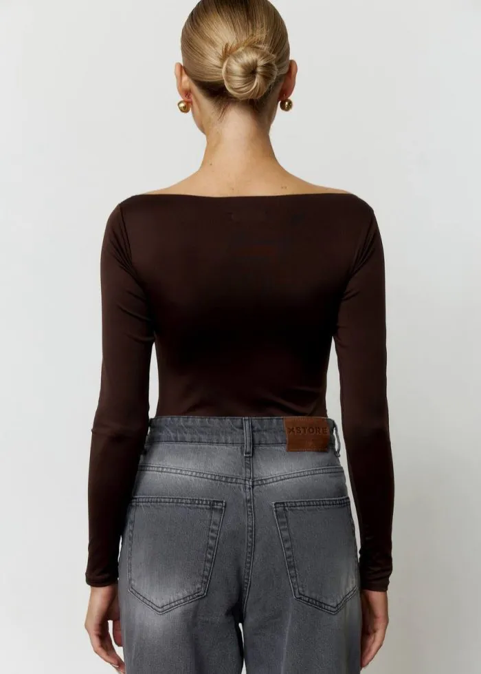 Боді з пірсингом шоколад Фото - 4