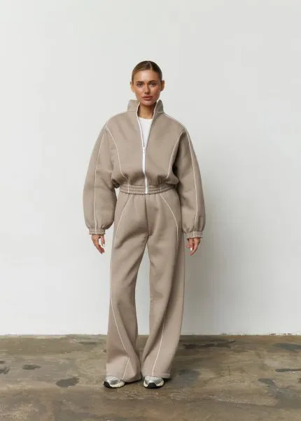 Костюм oysho з флісу жіночий беж