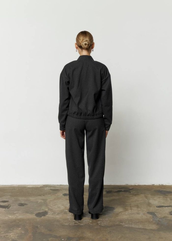 Костюм з кашеміру жіночий графіт Фото - 3