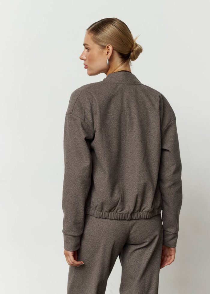 IMG_2868 Костюм з кашеміру жіночий бежевий Фото - 4