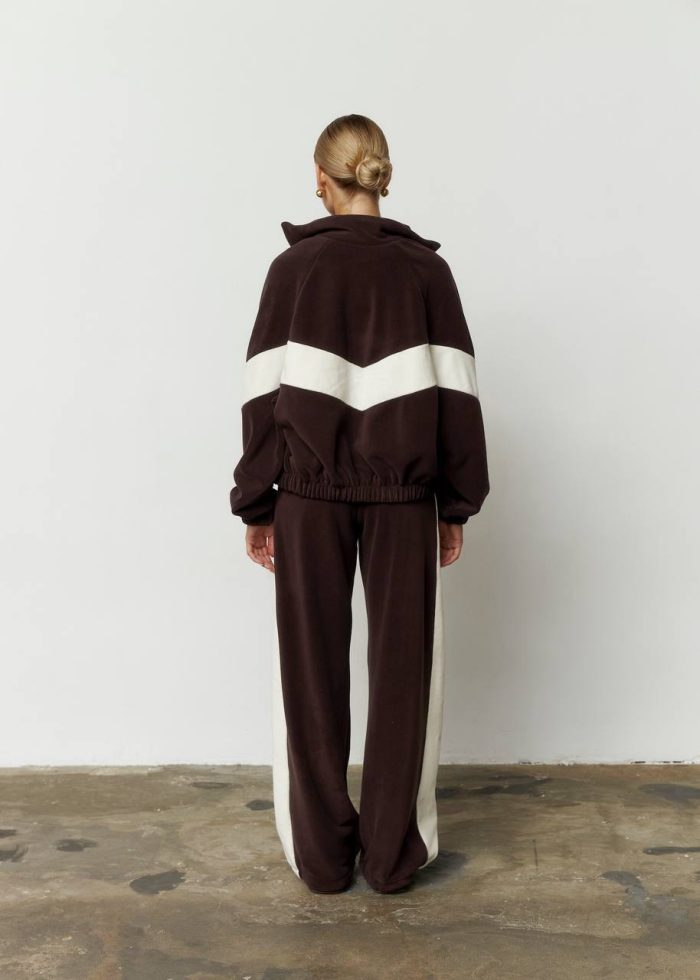 IMG_2885 Костюм лампас з полар флісу жіночий шоколад Фото - 5