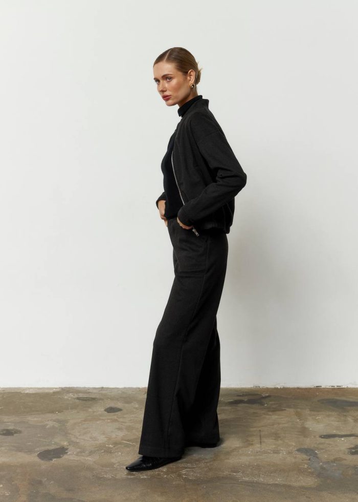 IMG_2894 Костюм з кашеміру жіночий чорний Фото - 4
