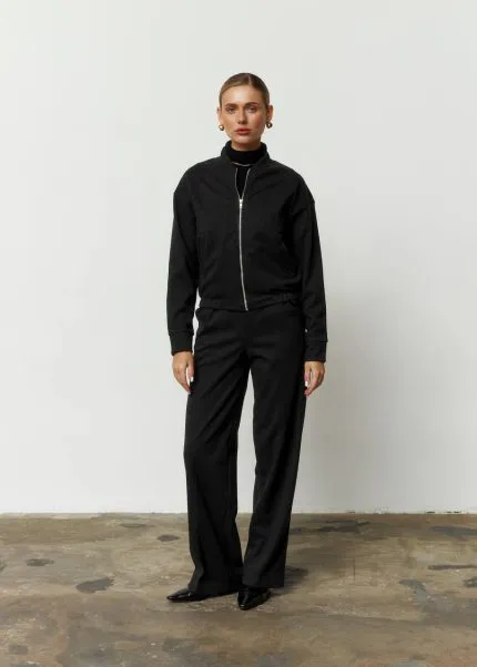 Костюм з кашеміру жіночий чорний