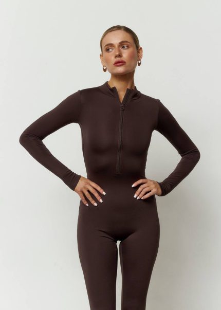 Комбінезон утеплений шоколад