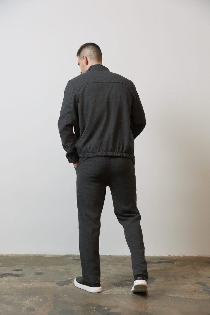 IMG_3990 (1) Костюм з кашеміру чоловічий графіт Фото - 3