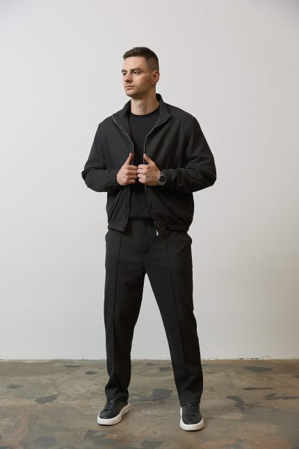 Костюм з кашеміру чоловічий чорний