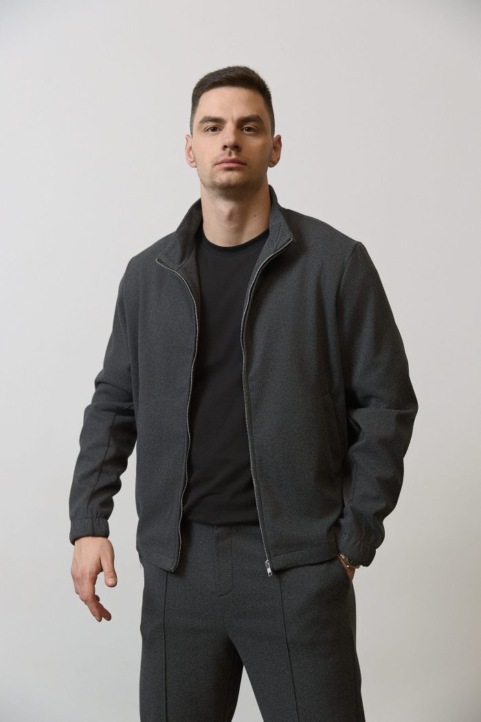 IMG_4164 Костюм з кашеміру чоловічий графіт Фото - 4