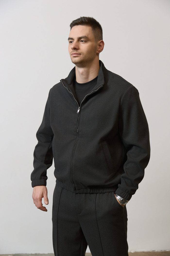 IMG_4180 Костюм з кашеміру чоловічий чорний Фото - 4