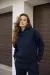 IMG_7701 Костюм реглан з флісом жіночий темно-синій Фото - 4