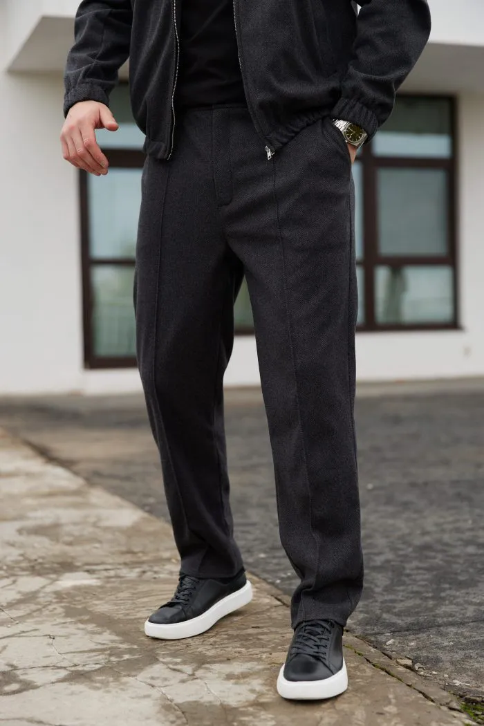 Костюм з кашеміру чоловічий графіт Фото - 3