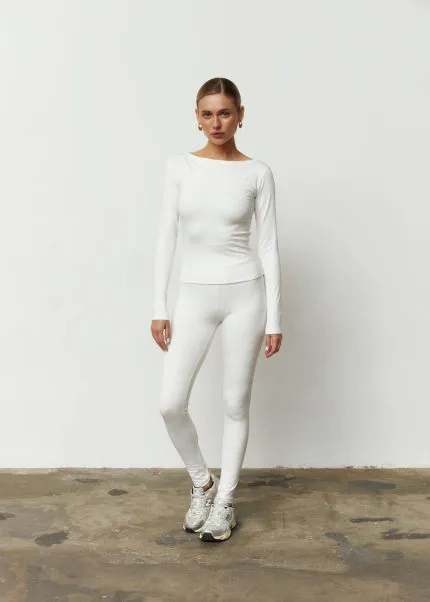 Лонгслів утеплений жіночий молочний