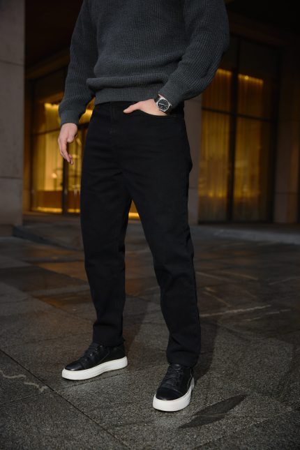 Джинси чоловічі базові чорні