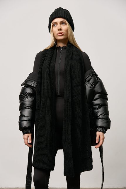 Шарф жіночий чорний