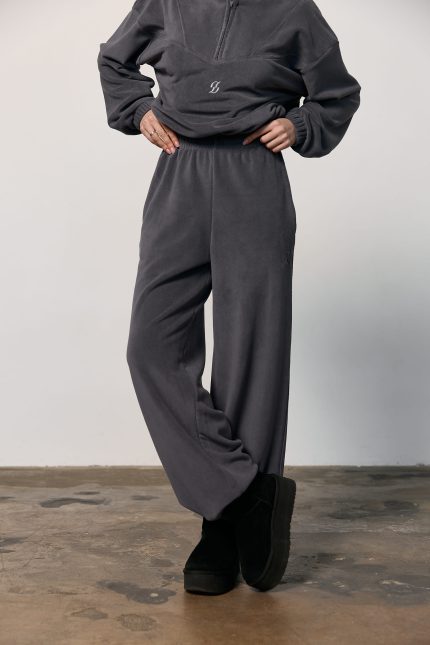 Штани з полар-флісу жіночі графіт