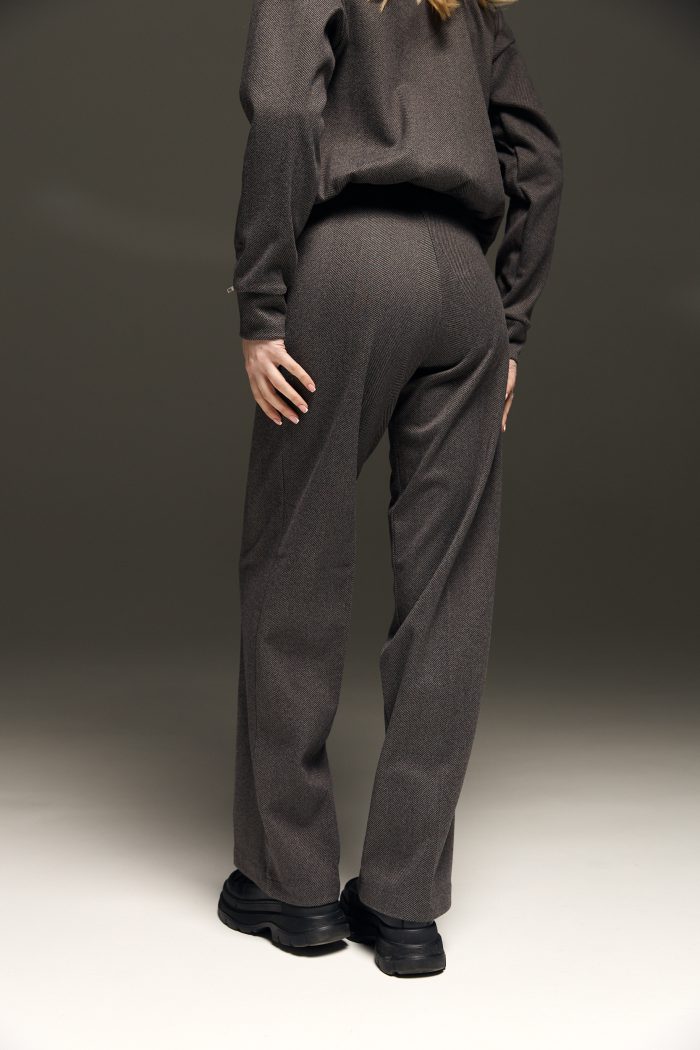 IMG_0013 Костюм з кашеміру жіночий графіт Фото - 4