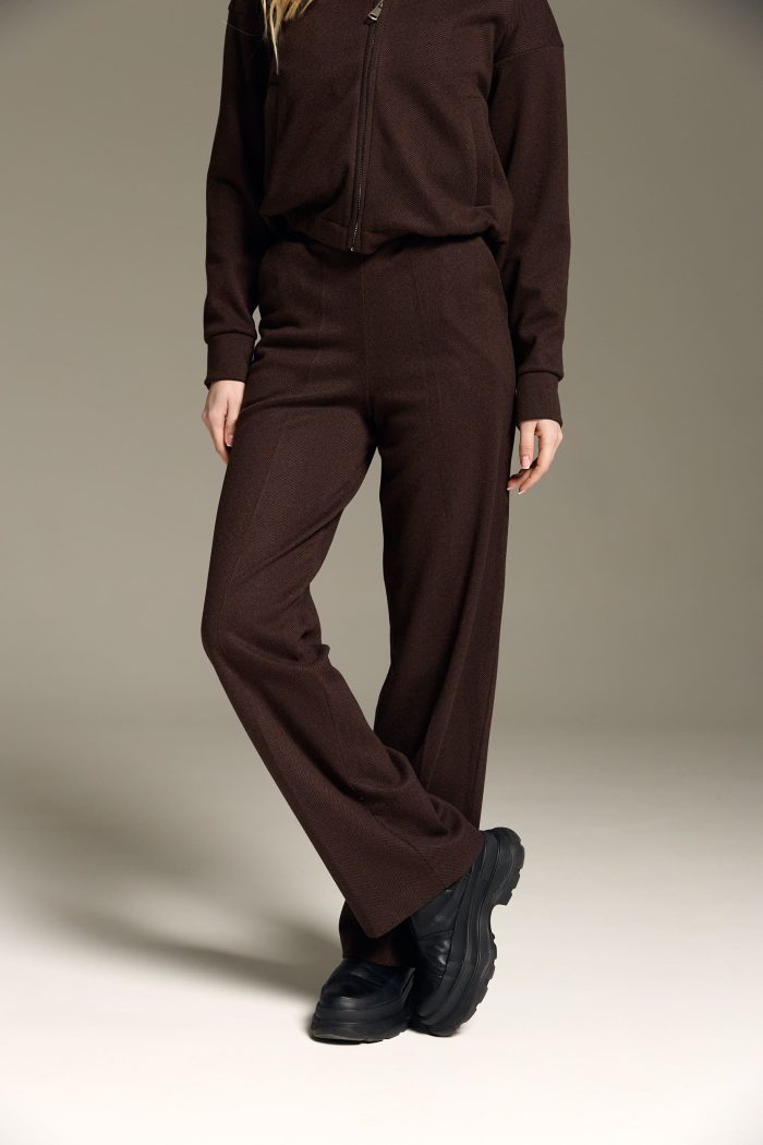 IMG_0030 Костюм з кашеміру жіночий шоколад Фото - 4