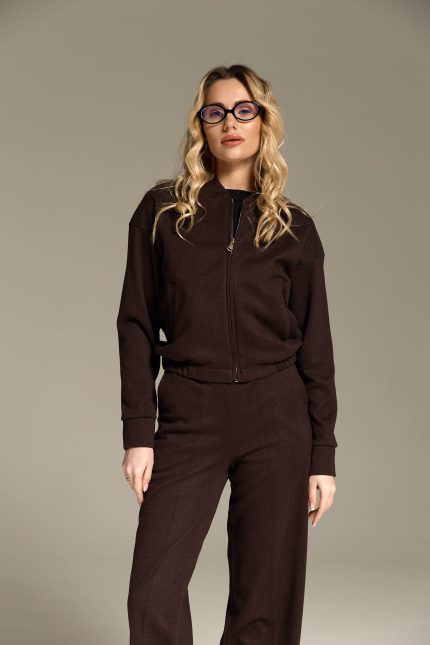 Костюм з кашеміру жіночий шоколад