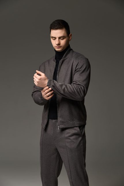 Костюм з кашеміру чоловічий графіт