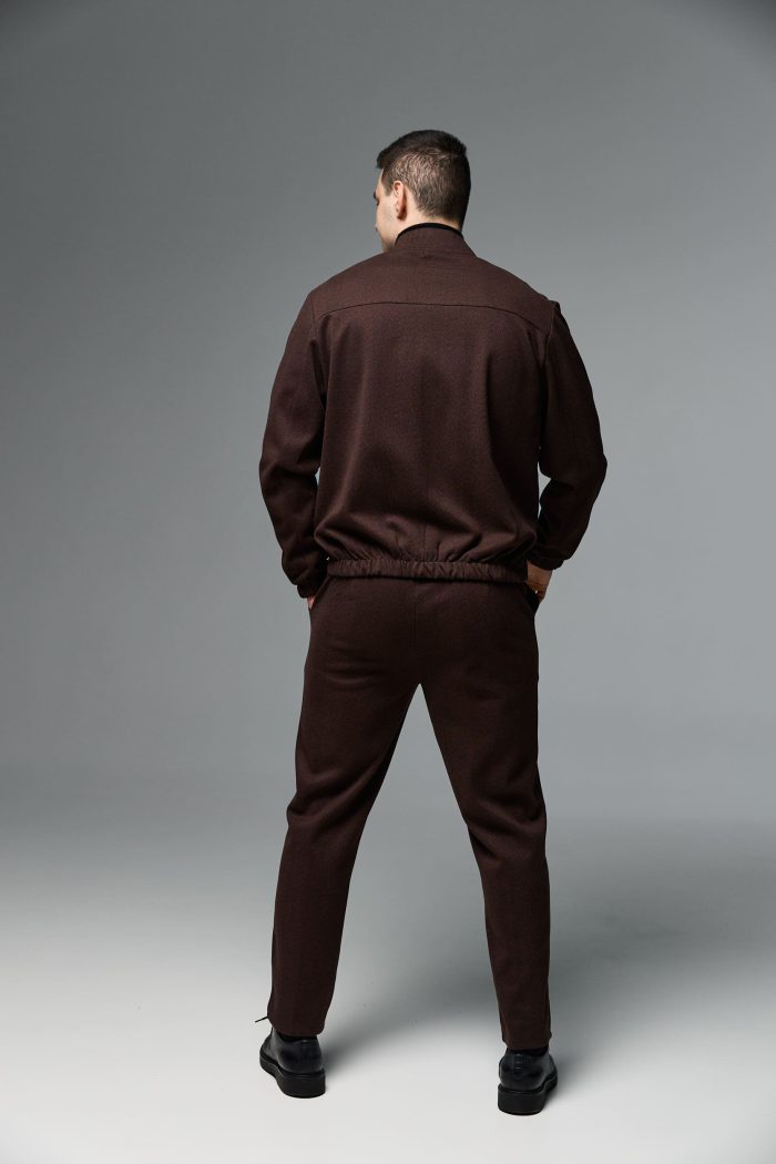 IMG_0316 Костюм з кашеміру чоловічий шоколад Фото - 4