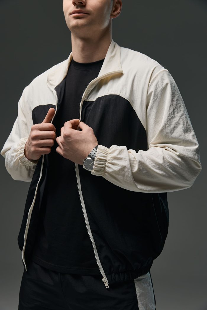 Костюм з плащівки чоловічий чорний Фото - 5