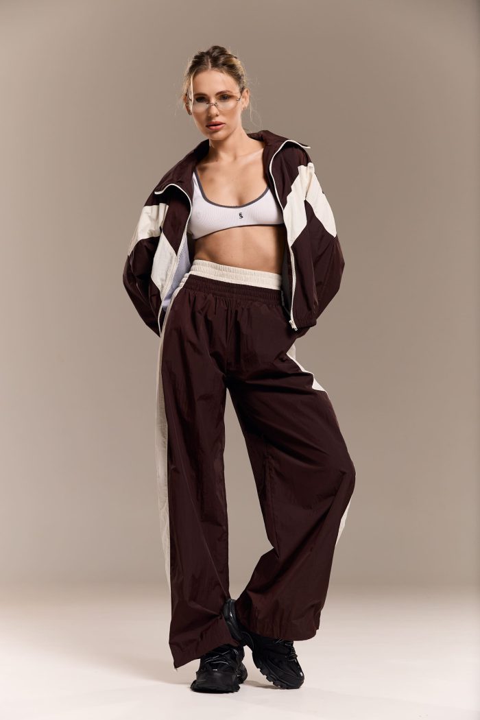 IMG_0552 (1) Костюм з плащівки жіночий шоколад Фото - 1