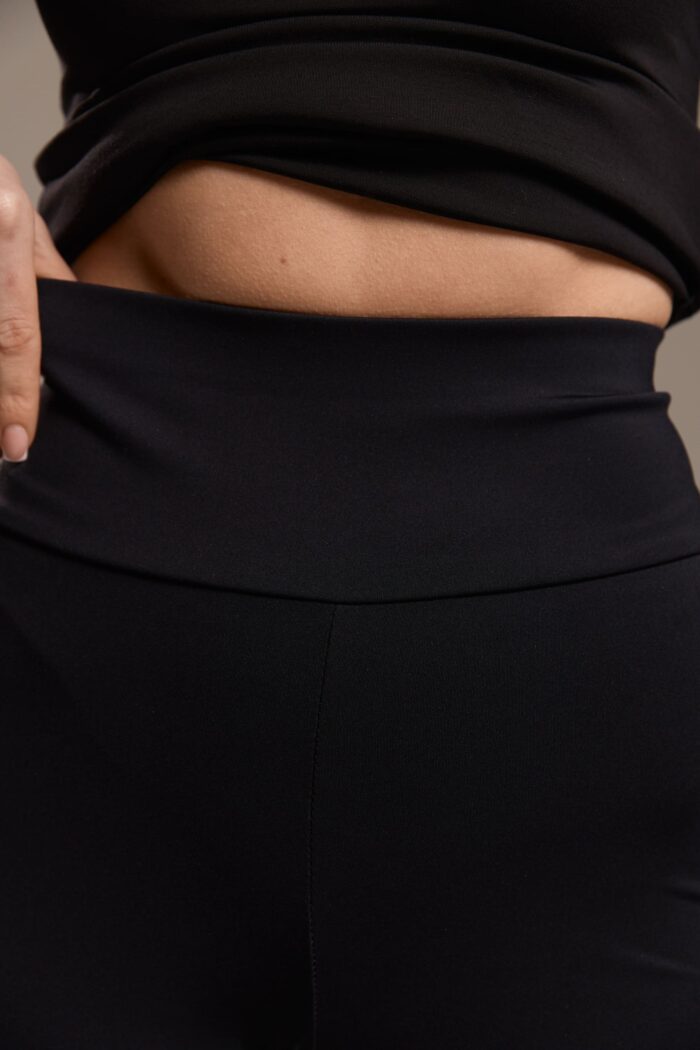 IMG_0672 Лосини зі штрипками чорні Фото - 2