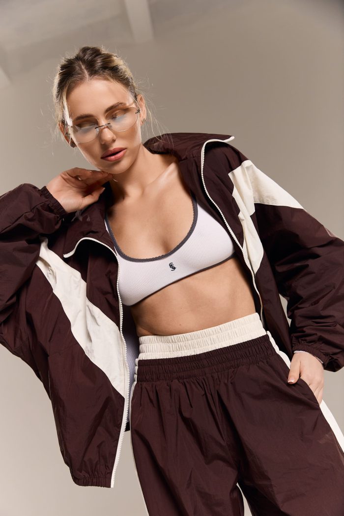 IMG_0762 (1) Костюм з плащівки жіночий шоколад Фото - 5