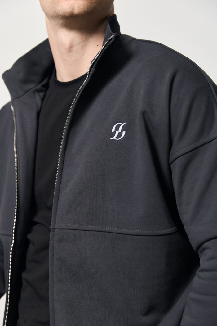 Костюм бомбер чоловічий без флісу графіт Фото - 4