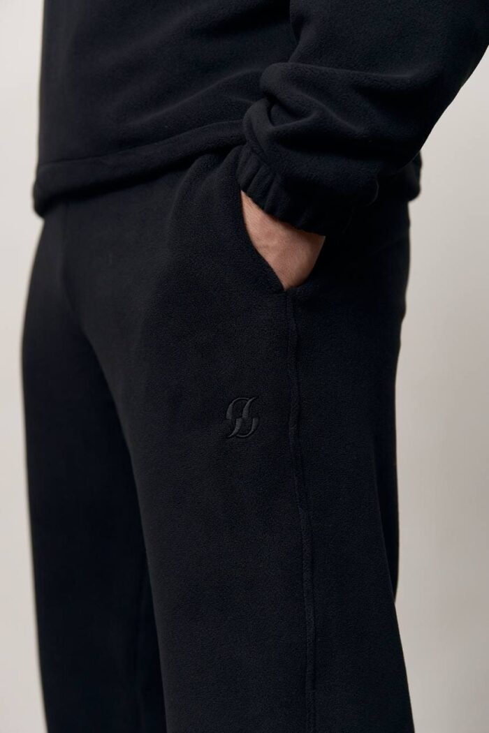 Костюм полар-фліс стійка чоловічий чорний Фото - 2