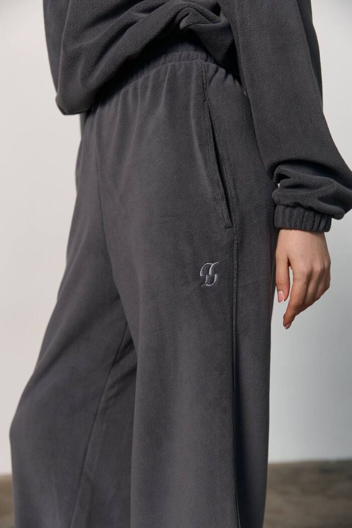 IMG_6715 (2) Костюм полар-фліс стійка жіночий графіт Фото - 5