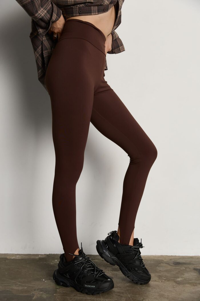 Лосини зі штрипками шоколад Фото - 2