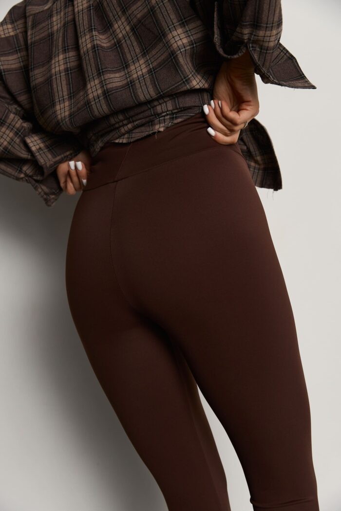 Лосини зі штрипками шоколад Фото - 4
