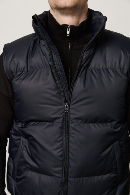 Жилет базовий чоловічий темно-синій