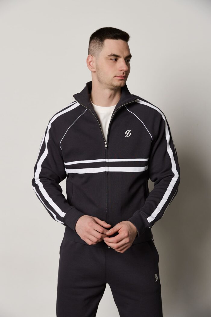 IMG_3070 Костюм подвійний кант чоловічий графіт Фото - 3