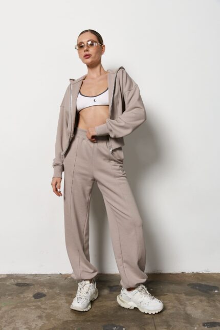 Костюм кроп не утеплений жіночий таш