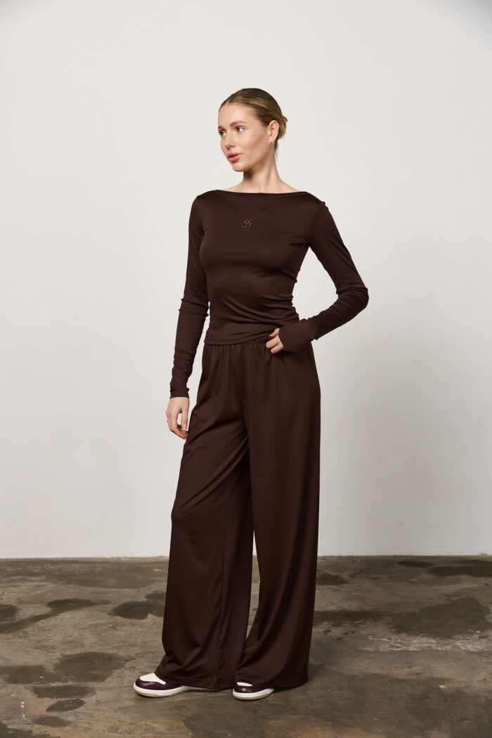 Комплект жіночий skims шоколад Фото - 1