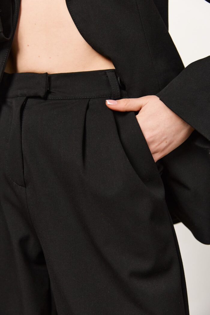 IMG_4147 Штани класичні палацо чорні Фото - 2