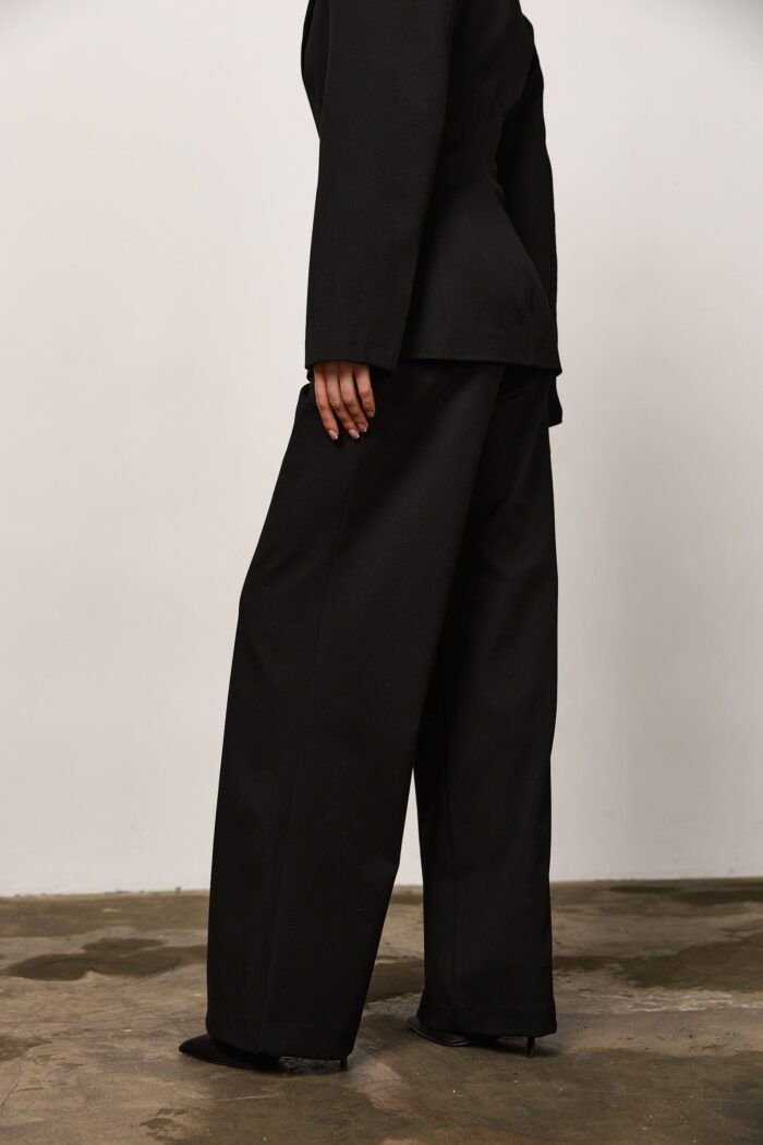 IMG_4180 Штани класичні палацо чорні Фото - 3