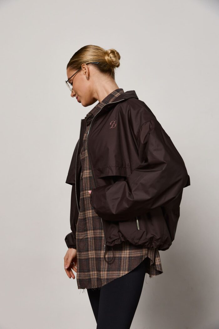 IMG_4274 Куртка бомбер жіноча шоколад Фото - 2